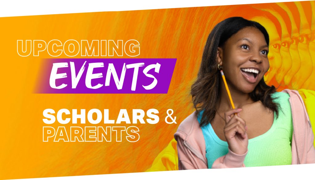 Upcoming Events | October | Scholars & Parents