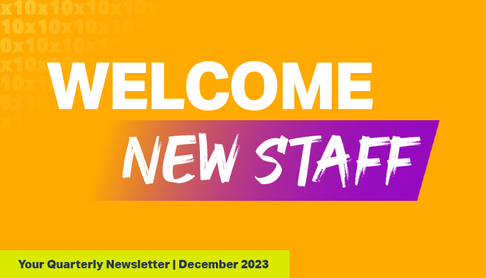 Welcome to Our New Staff Members