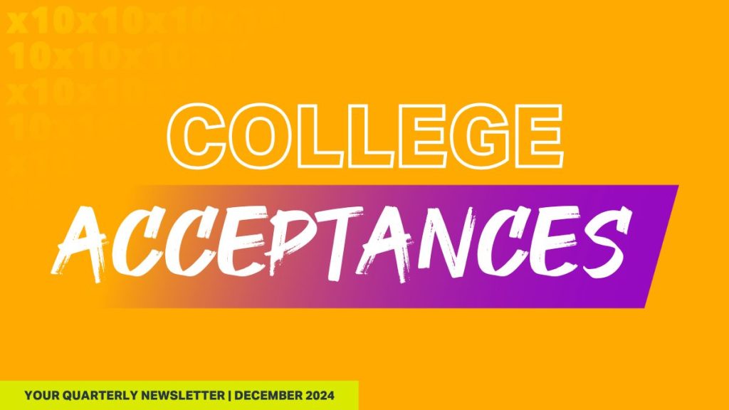 College Acceptances