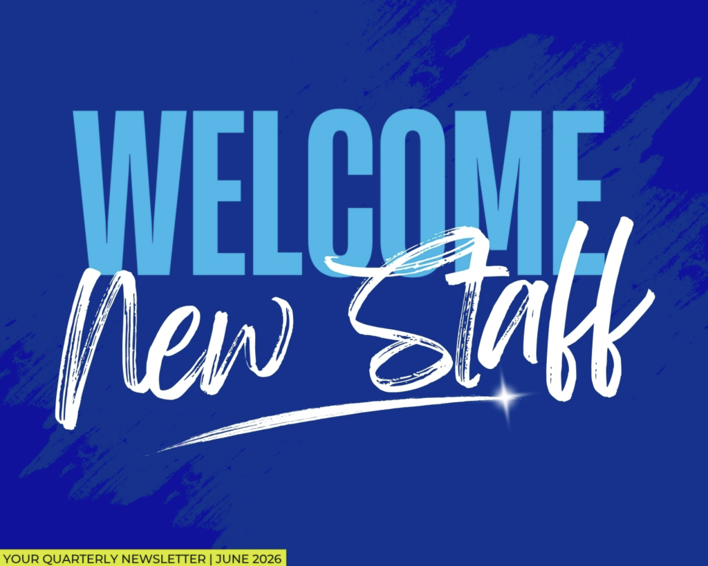 Welcome New Staff