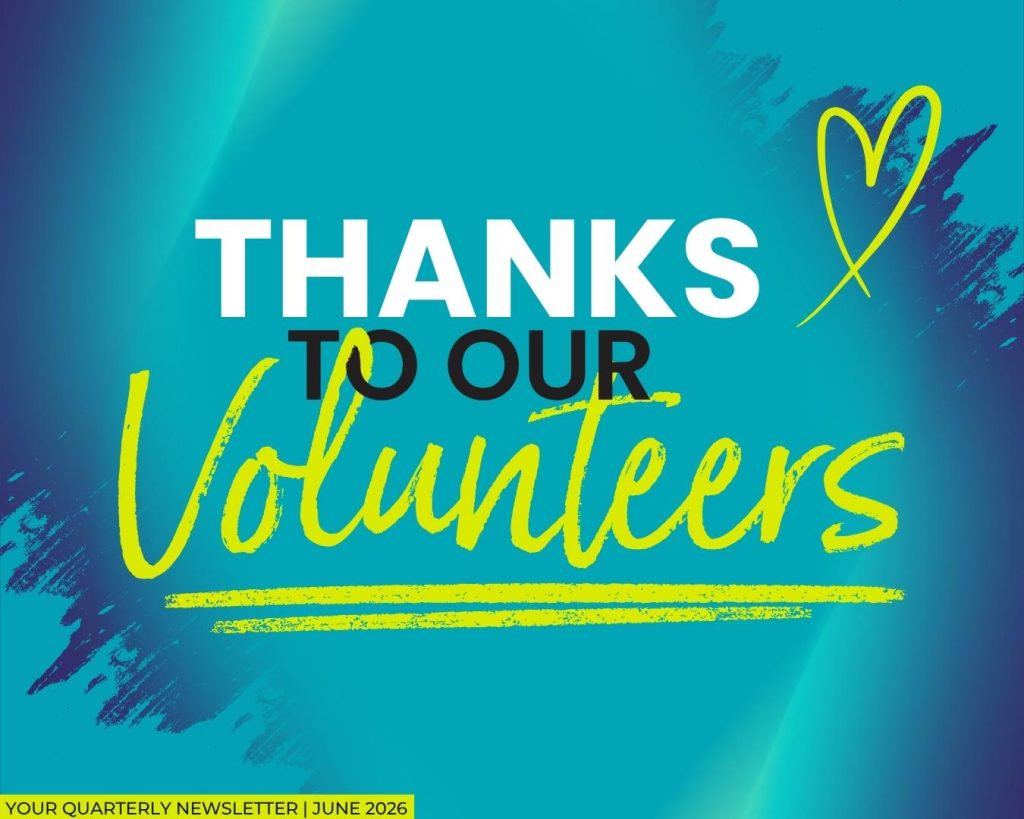 Thanks to Our Volunteers