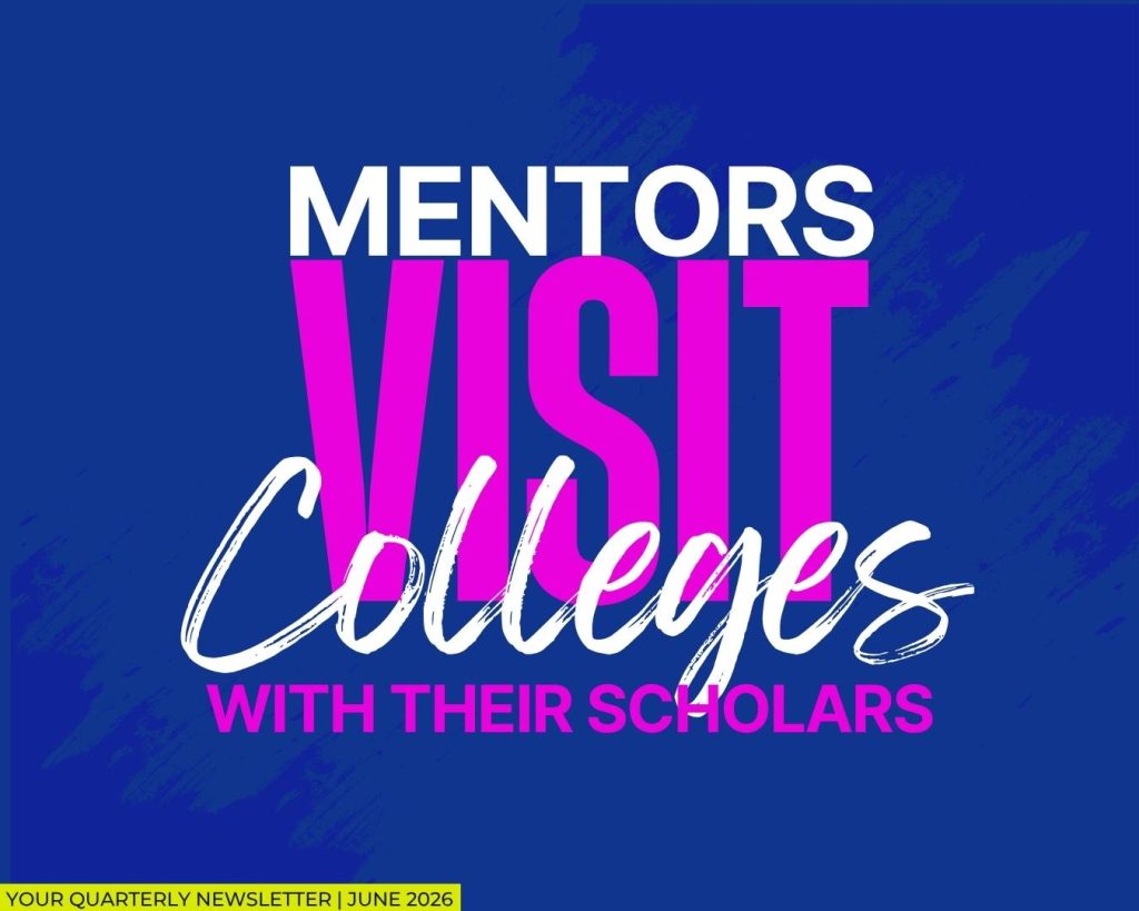 Mentors Visit Colleges with Their Scholars